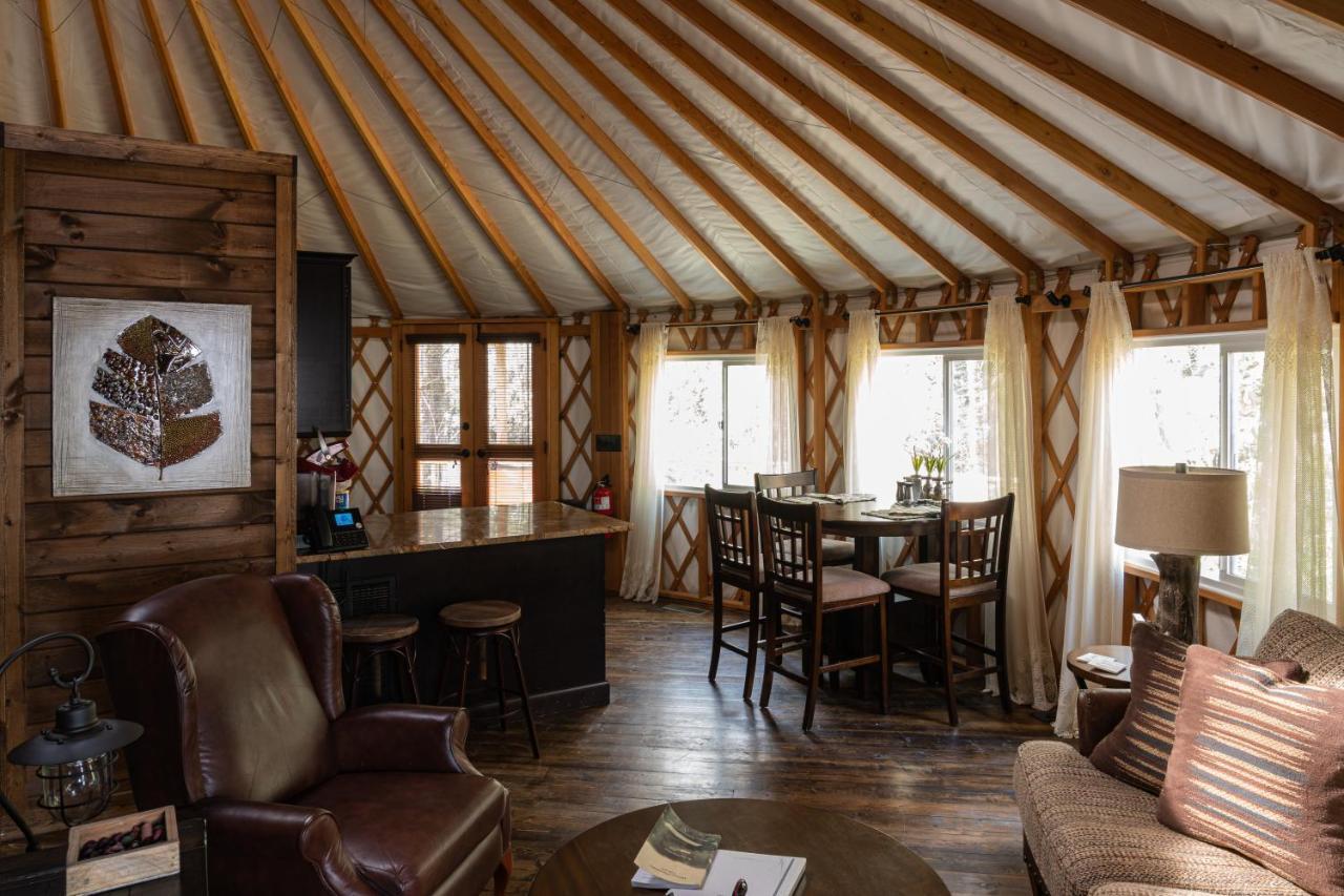 Вилла Tranquil Haven Luxy Yurt - Creekside Glamping With Private Hot Tub Topton Экстерьер фото